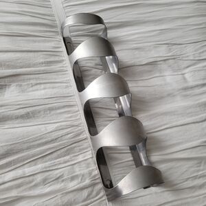 Retired IKEA VURM Stainless Steel Wall-Mounted Wine Rack